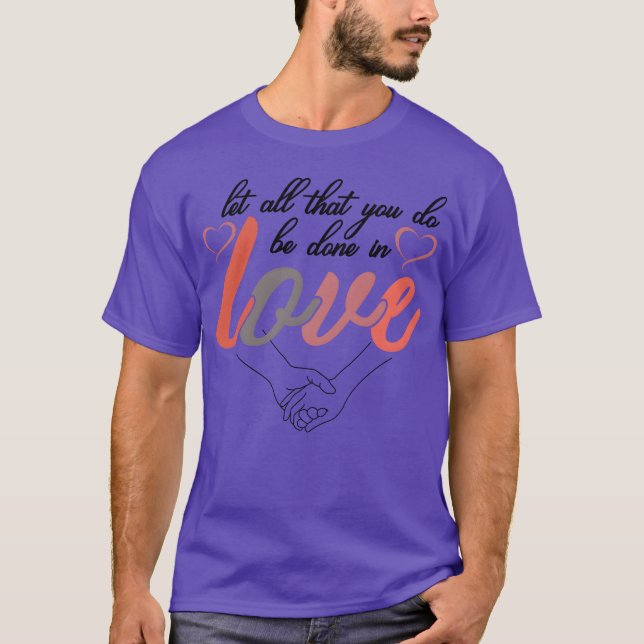 Camiseta Chica de amor y relación (Anverso)