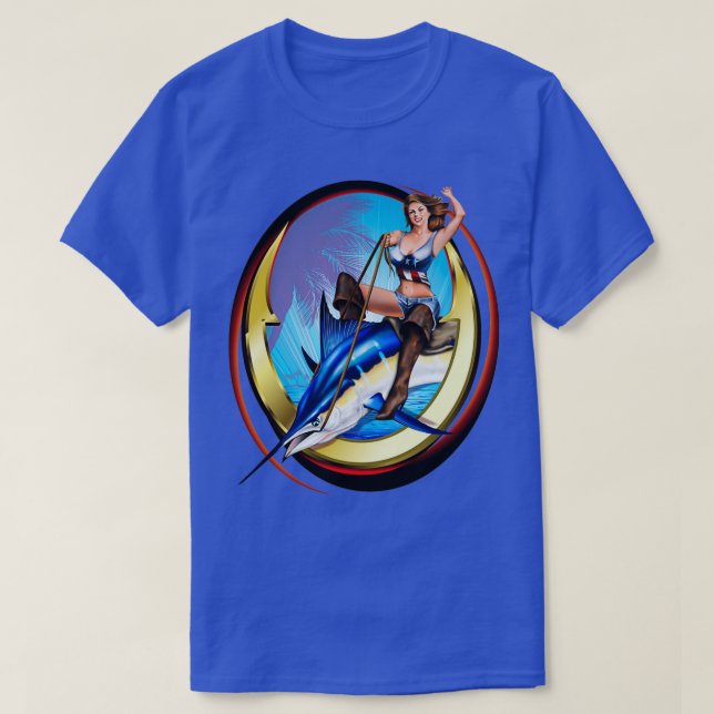 Camiseta Chica de anclaje conectado (Diseño del anverso)