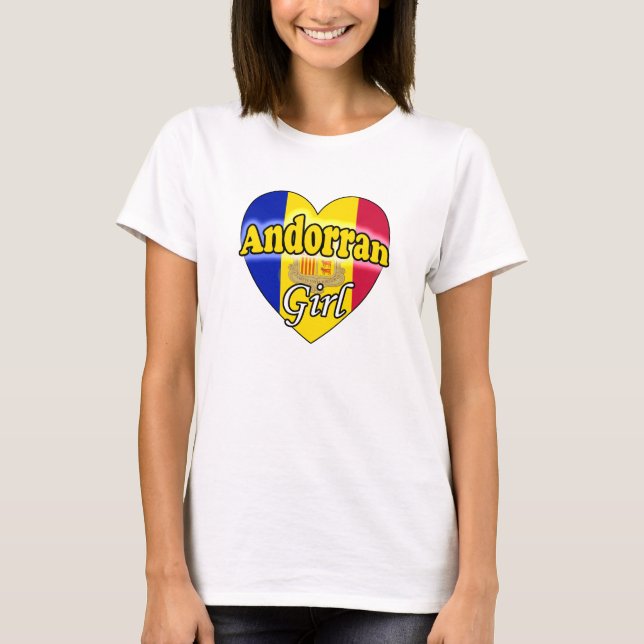 Camiseta Chica de Andorra (Anverso)