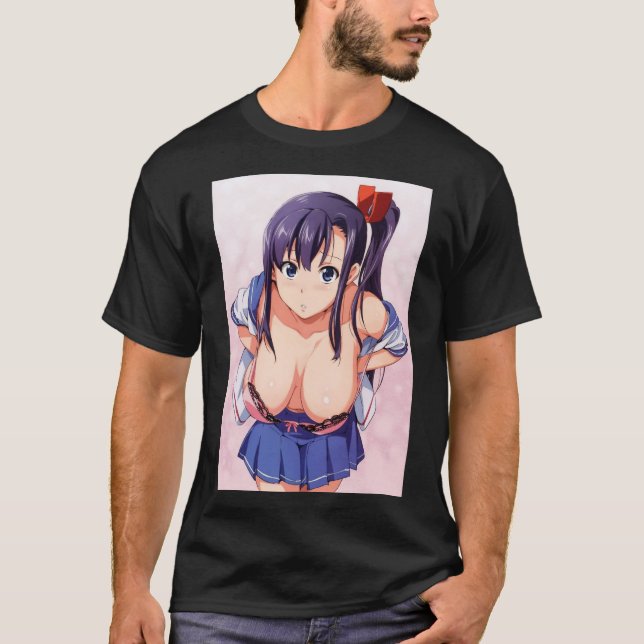 Camiseta chica de anime (Anverso)
