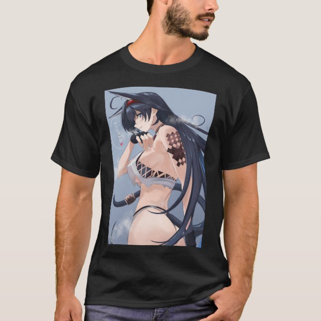 Camiseta chica de anime (Anverso)