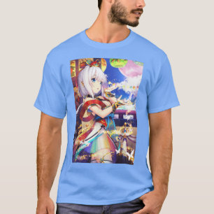 Camiseta Chica de anime Kawaii Estética japonesa Waifu Otak