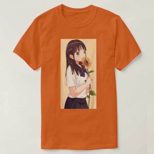 Camiseta Chica de anime Kawaii Waifu estético japonés Otaku (Diseño del anverso)