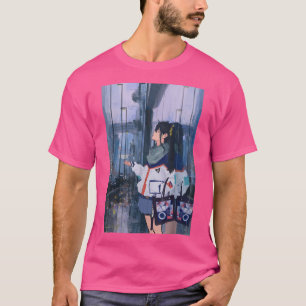Camiseta Chica de anime Kawaii Waifu estético japonés Otaku