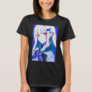 Camiseta Chica de anime Kawaii Waifu Otaku japonés estético