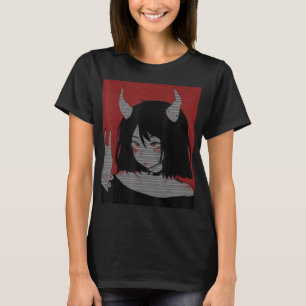 Camiseta Chica de anime Kawaii Waifu Otaku japonés estético