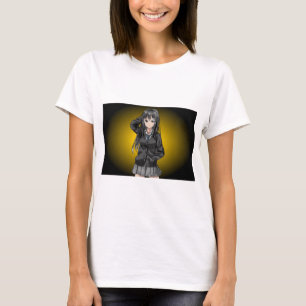 Camiseta chica de anime lindo