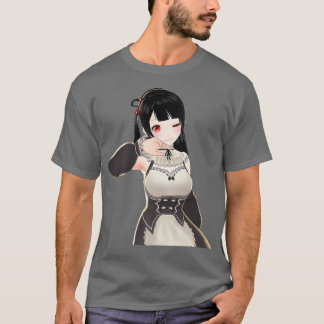 Camiseta Chica de anime malo Otaku Kawaii Anim