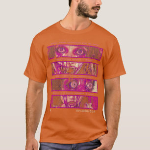 Camiseta Chica de Anime Manga Espeluznante Ropa Urbana de T