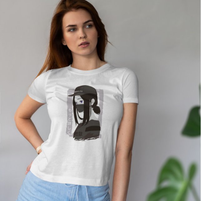 Camiseta Chica de Anime Oscuro Horrific (Subido por el creador)