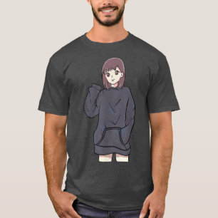 Camiseta Chica de Anime Otaku - Arte cultural japonés bonit