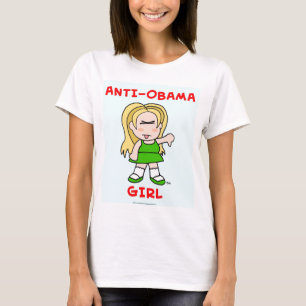 Camiseta Chica de Anti-Obama