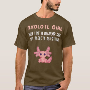 Camiseta Chica de Aolotl igual que un chica común pero aolo