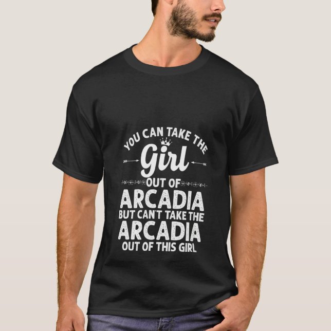 Camiseta Chica De Arcadia Ca California Funny Ho (Anverso)