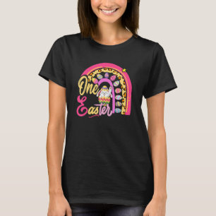 Camiseta Chica de arcoiris de limbo lindo conejo feliz sabo