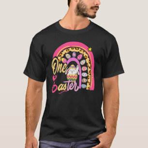 Camiseta Chica de arcoiris de limbo lindo conejo feliz sabo