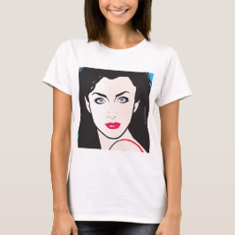 Camiseta Chica de arte pop - Jill