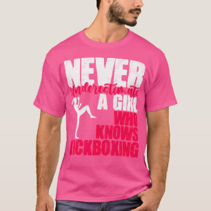 Camiseta Chica de Artes Marciales de Boxeo que conoce a Kic