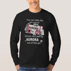 Camiseta Chica De Aurora Tarjeta De Embarque  Boleto De Vue