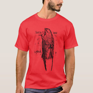 Camiseta chica de aves chimney swift