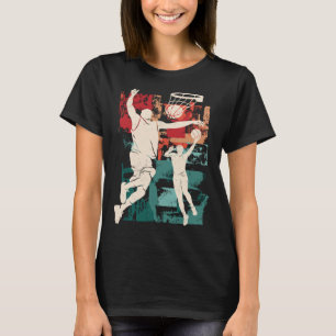Camiseta Chica de baloncesto Jugador Silhouette Bball Coach