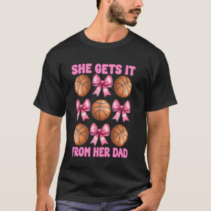 Camiseta Chica de Baloncesto Mamá Mama Coquette Se Lo Pasa