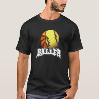 Camiseta Chica de Baloncesto Softbol