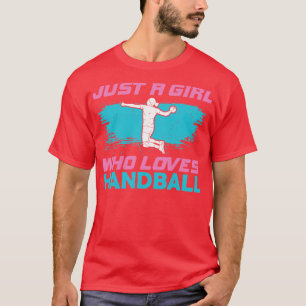 Camiseta Chica de balonmano europeo regalo para jugador de 