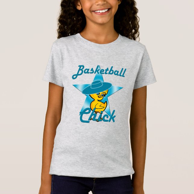 Camiseta Chica de básquetbol #7 (Anverso)