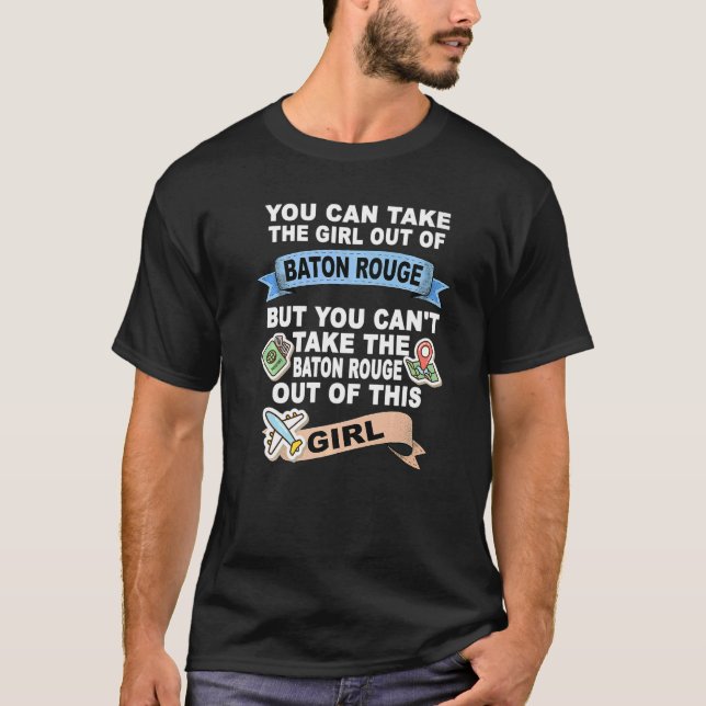 Camiseta Chica de Baton Rouge (Anverso)