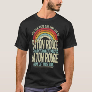 Camiseta Chica De Baton Rouge Louisiana Hogar Ba