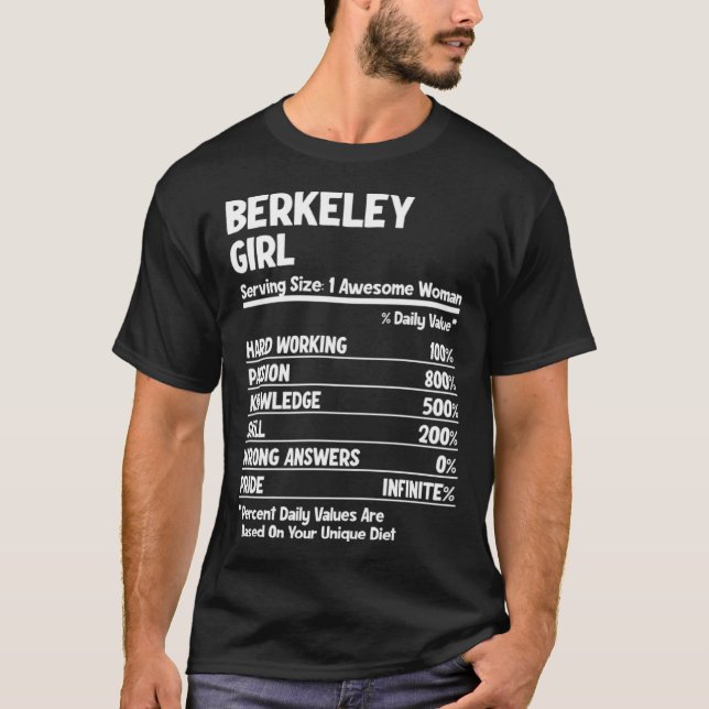 Camiseta Chica de Berkeley (Anverso)