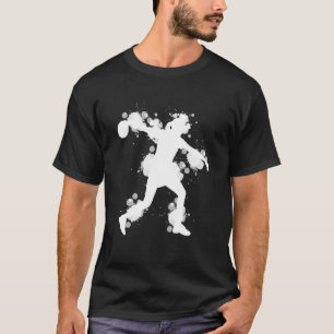 Camiseta Chica de boliche Ball Pin Bowler Strike Bowling Te