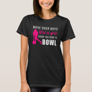 Camiseta Chica de boliche Princess Queen Bowl Bowler regalo
