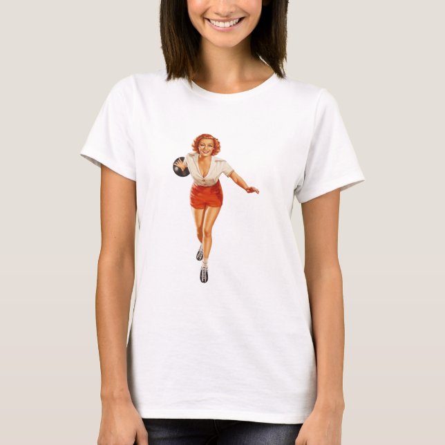 Camiseta chica de bolos (Anverso)