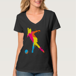 Camiseta Chica de bolos Bola Pin Bolera Strike Equipo de bo