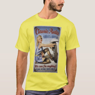 Camiseta Chica de Bonito automático clásico