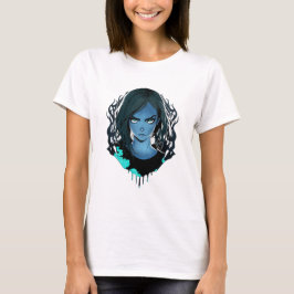 Camiseta chica de bosque oscuro