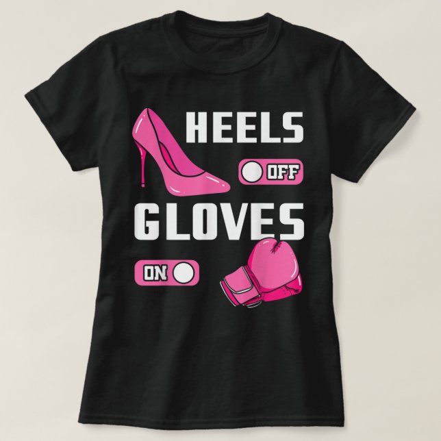 Camiseta Chica de boxeo entrenador femenino entrenador de b (Diseño del anverso)