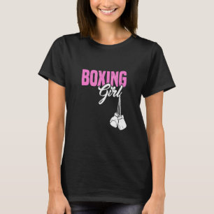 Camiseta Chica de boxeo Mujeres Healthy Fitness Workout Lif