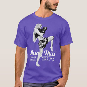 Camiseta Chica de boxeo tailandés MMA
