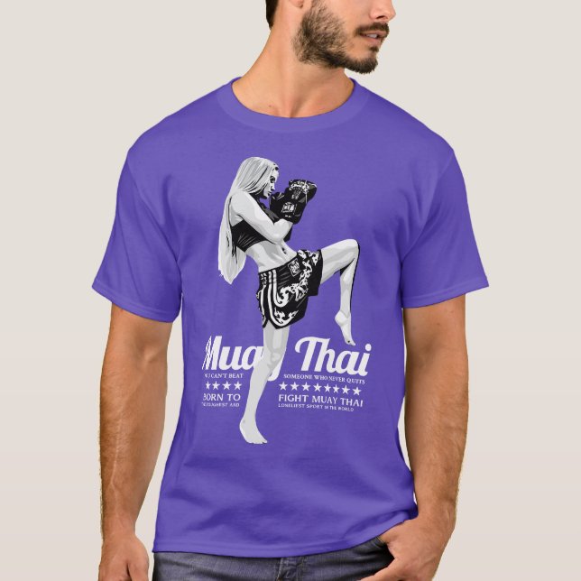 Camiseta Chica de boxeo tailandés MMA (Anverso)