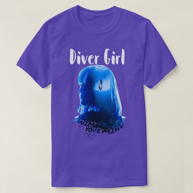 Camiseta Chica de buceo Scuba Diving Beach Ocean (Diseño del anverso)
