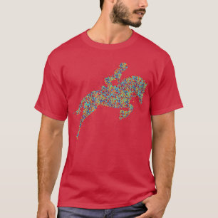 Camiseta Chica de caballos Caballo Cabalgando Mujeres