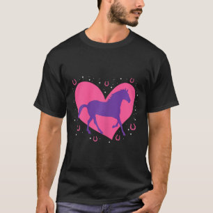 Camiseta Chica de Caballos Caballo Montando Caballo Ecuestr