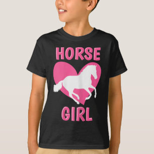 Camiseta Chica de Caballos Caballo Montando Caballo Ecuestr