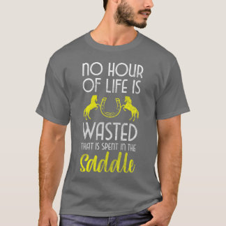 Camiseta Chica de caballos Hobbyournament Riding vintage