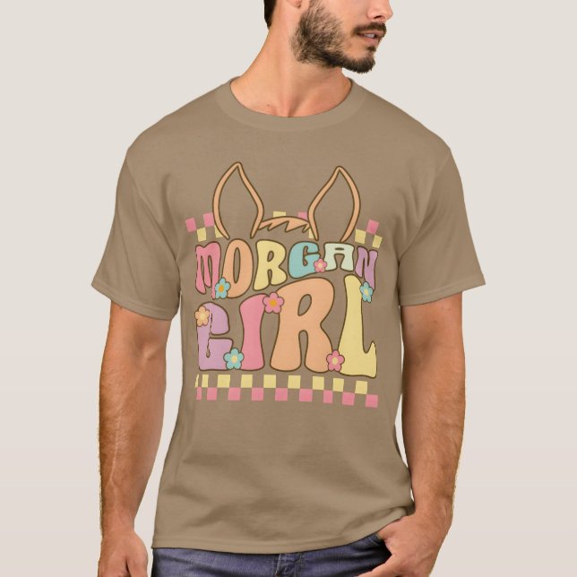 Camiseta Chica de caballos Hombres Mujeres viajando en bici (Anverso)