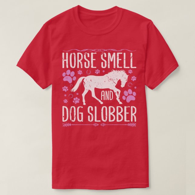 Camiseta Chica de caballos Lover (Diseño del anverso)