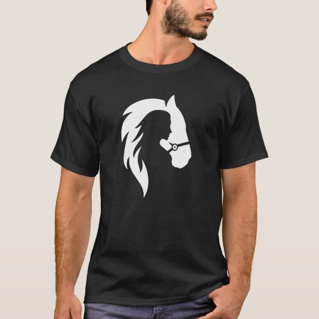 Camiseta Chica de caballos Muse Majestic Mystique Animal Gu (Anverso)